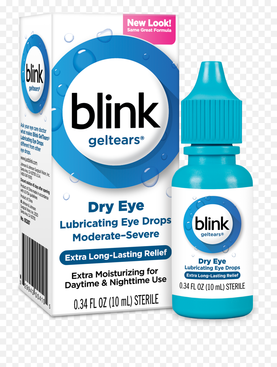 Blink Gel Tears Lubricating Eye Drops - Blink Eye Drops Png,Eye Wash Icon