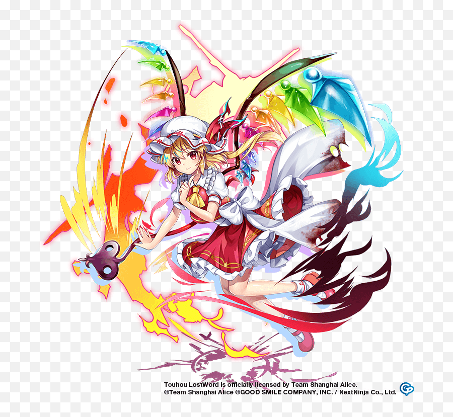 Flandre Scarlet - Touhou Lost Word Character Portraits Png,Flandre Scarlet Icon