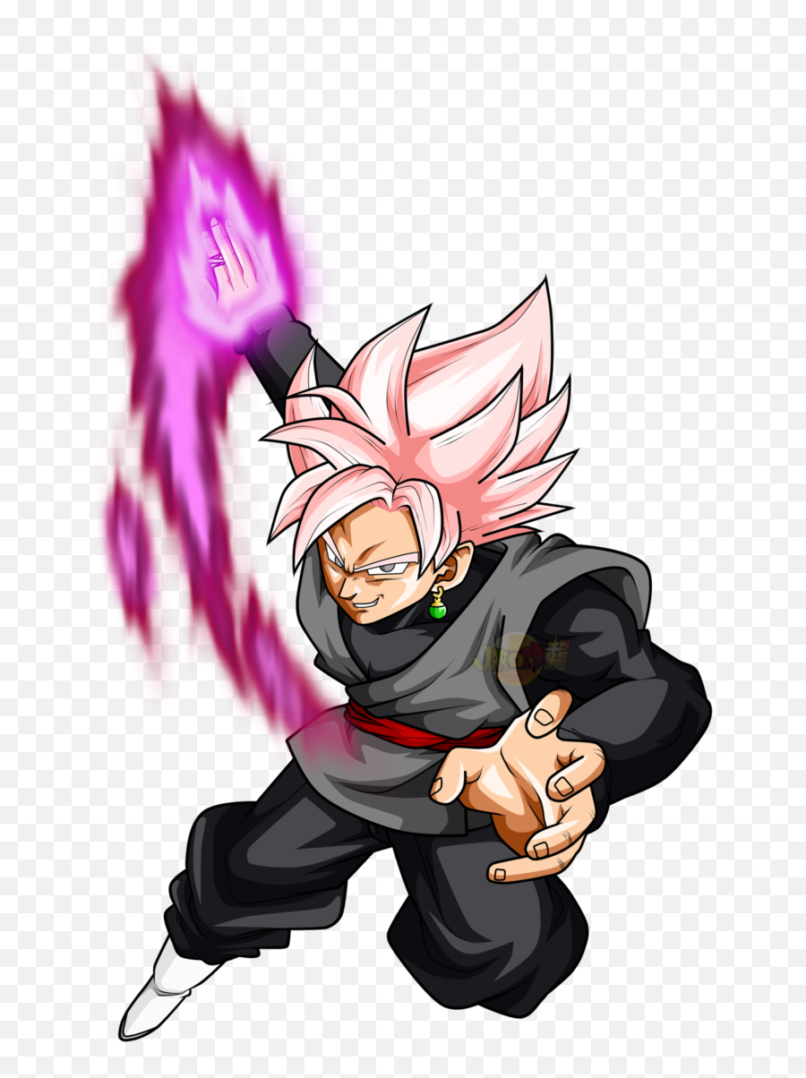 Download Hd Goku Black Ssj Rose Ataque - Do Goku Black Ssj Rose Png,Goku Black Png