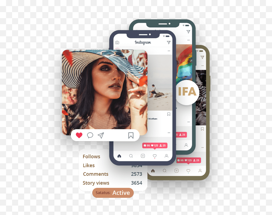 Instazood Instagram Bot For Follow Like Comment Unfollow - Instagram Phone Page With Likes Png,Insta Comment Icon