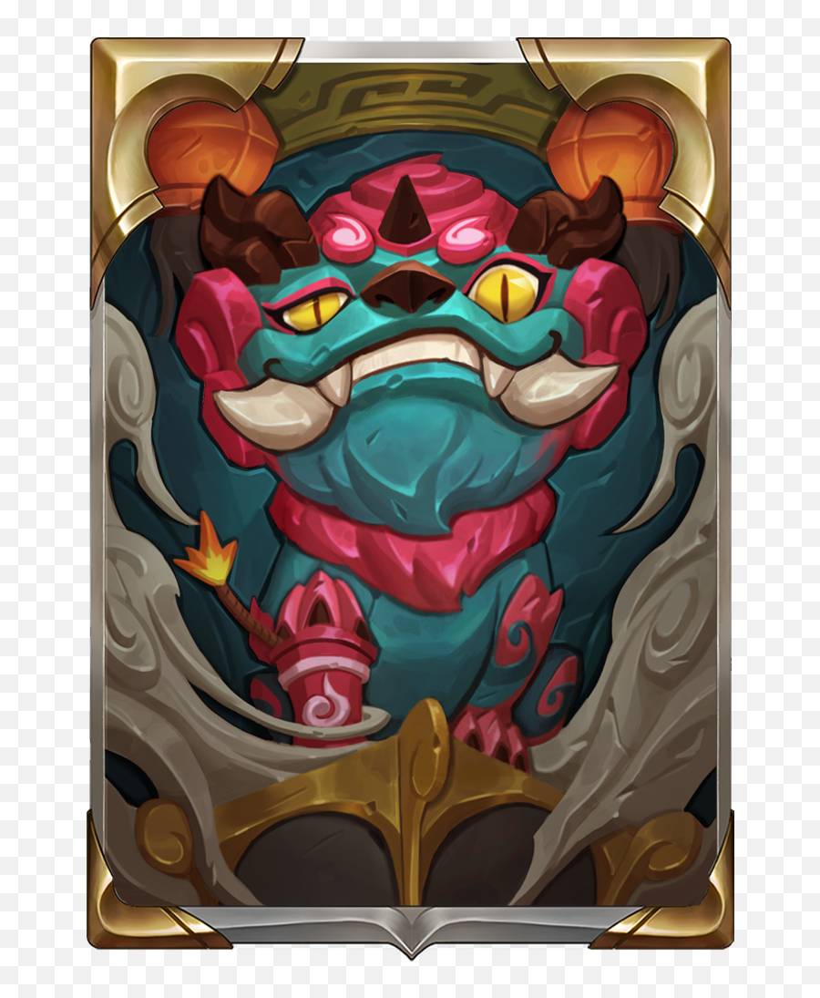 Legends Of Runeterra - Lunar Celebration U2013 Legends Of Lunar Beast Card Art Png,Lol New Icon