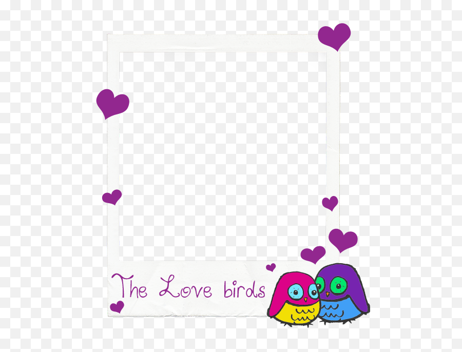 Cute Frame Png - Love Frames Cute Full Size Png Download Cute Polaroid Picture Frame Transparent,Love Frame Png