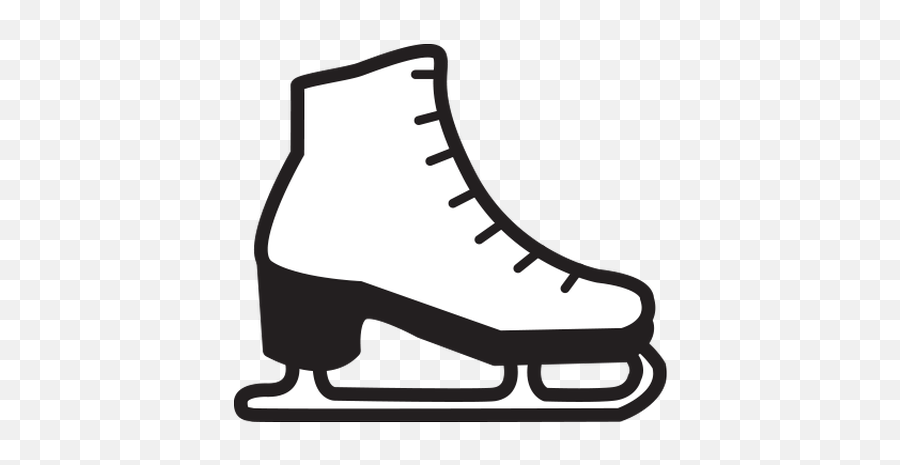 Download Free Png Ice Skating Shoes Clipart - Dlpngcom Transparent Ice Skate Clipart,Shoes Clipart Png