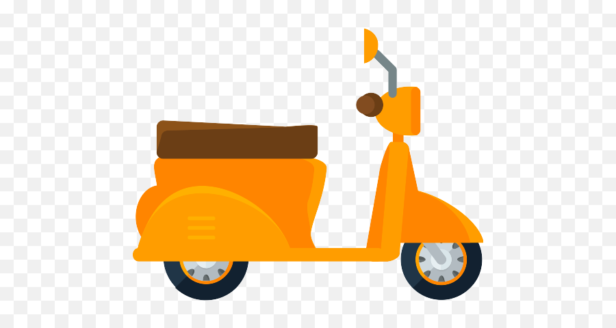 Vespa Scooter Vector Svg Icon - Png Repo Free Png Icons Delivery Motorbike Vector Png,Scooter Icon