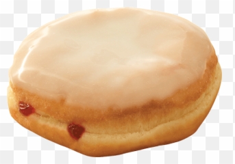 Jelly Filled Donut - Transparent Background png