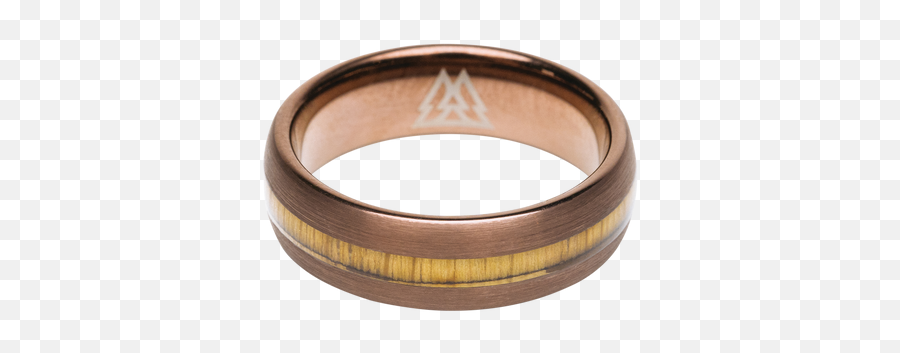 Whiskey Espresso Single Barrel Thin Ring - Solid Png,Replacing Magic Band 2 Icon