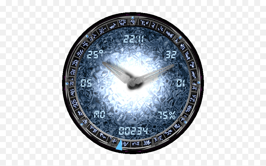 Stargate Atlantis - Wall Clock Png,Stargate Png