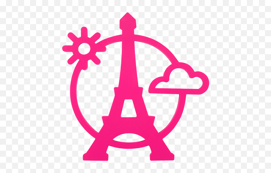 Trivet - Magnetic Eiffel Pink Pylones Png,Gift Tag Icon
