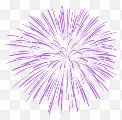 Purple Firework Transparent Png Image - Fireworks Background