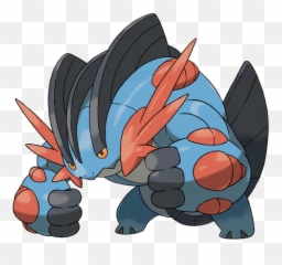 Mega Swampert - Pokemon Swampert Mega Evolution Png,Mudkip Png
