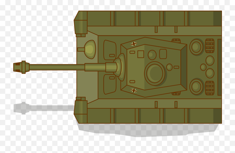 Tank Clipart Png - Tank Top View Transparent,Tank Transparent Background