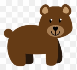 Forest Animals Clipart With Transparent - Bear Woodland png