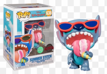 Funko Pop Lilo U0026 Stitch - Summer Stitch Scented 636 Summer Stitch Pop Png,Stich Png