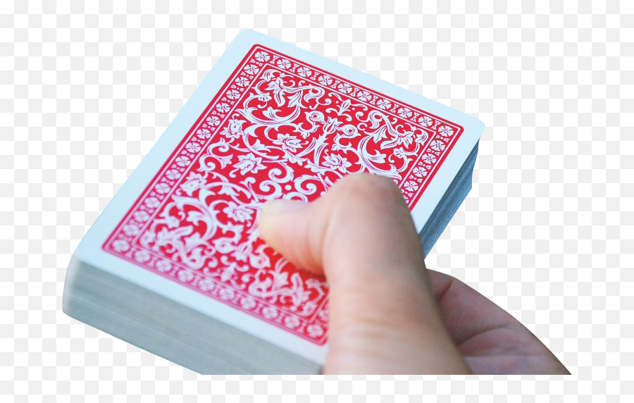 Deck Of Cards In Hand Transparent Background Png - Free Game,Hand Transparent Background
