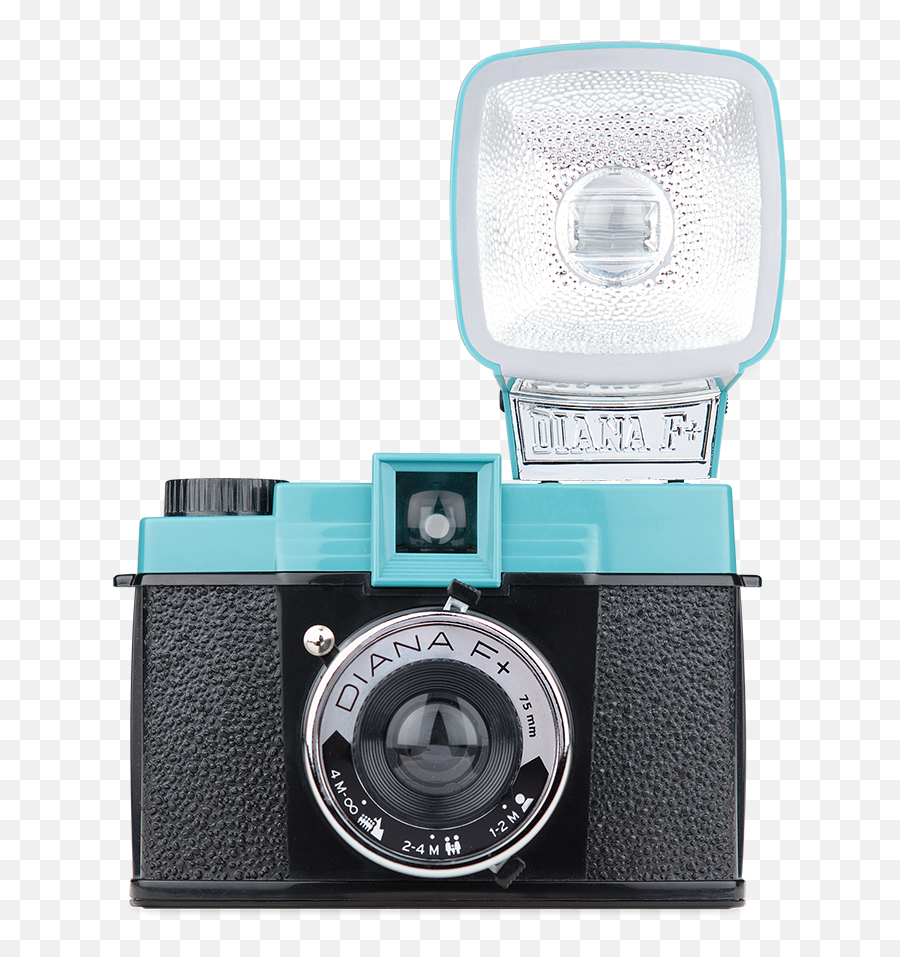 Lomography Diana F - Old Camera With Large Flash Png,Photo Camera Png