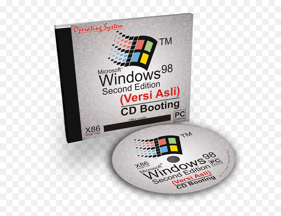 Dwi Studio - Microsoft Windows 98 Second Edition 32 Bit Multimedia Software Png,Windows 98 Logo Png