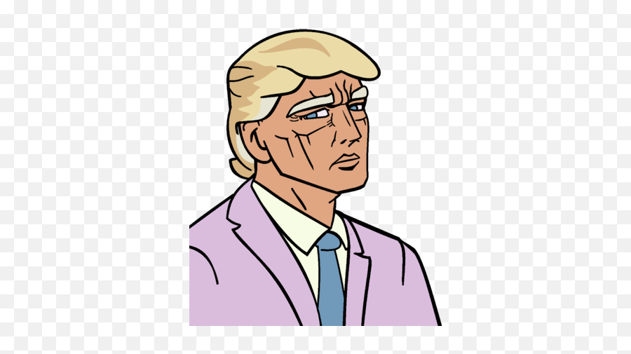 President Trump Shihsandkerrek Wiki Fandom - Cartoon Png,Trump Head Transparent