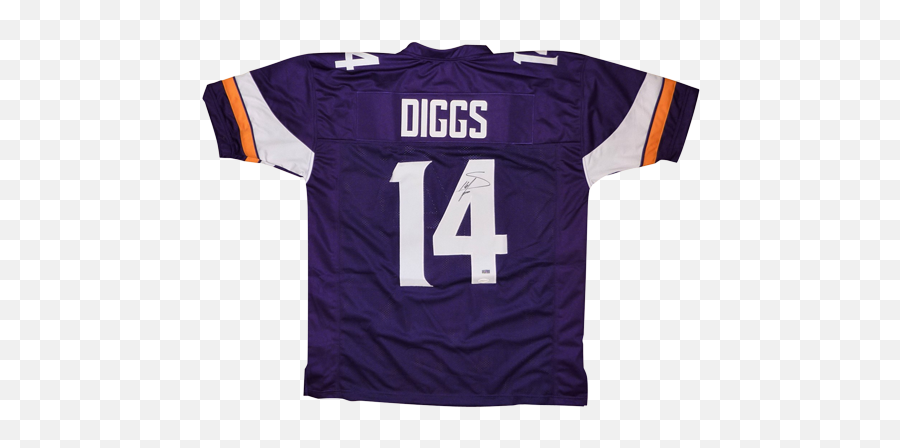 Stefon Diggs Autographed Minnesota Vikings Purple 14 Custom Jersey - Tse Stefon Diggs Vikings Jersey Png,Minnesota Vikings Png