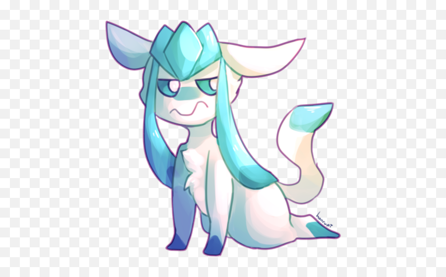 Glaceon Eevee Know Your Meme - Teal Cat Like Pokemon Png,Glaceon Png