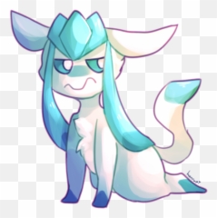 Glaceon Eevee Know Your Meme - Teal Cat Like Pokemon Png,Glaceon Png