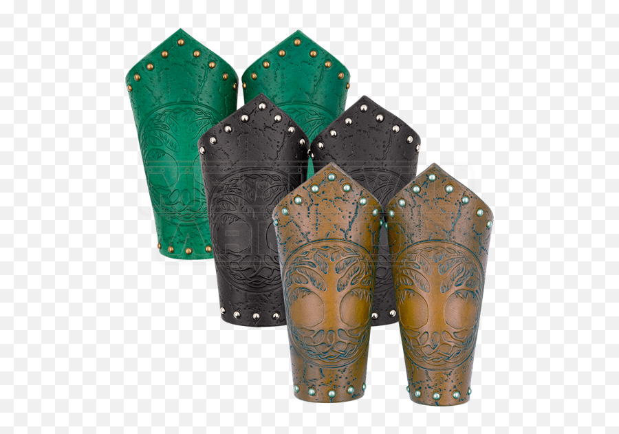 Tree Of Life Leather Arm Bracers - Leather Png,Tree Of Life Png