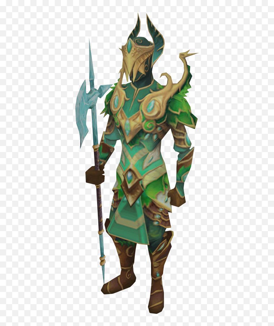 Crystal Halberd - Elf Guard Png,Halberd Png