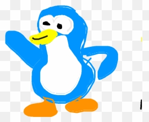Club Penguin Drawing Free Download - Penguin Png,Club Penguin Png