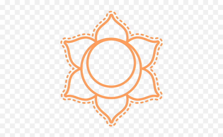 Chakra Svadhishthana Stroke Icon - Trans 1251847 Png Sacral Chakra Outline,Chakra Png