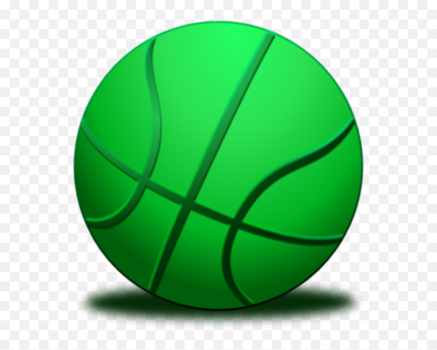 Jenna Green Basketball Clipart - Green Ball Clipart Png,Basketball Clipart Png