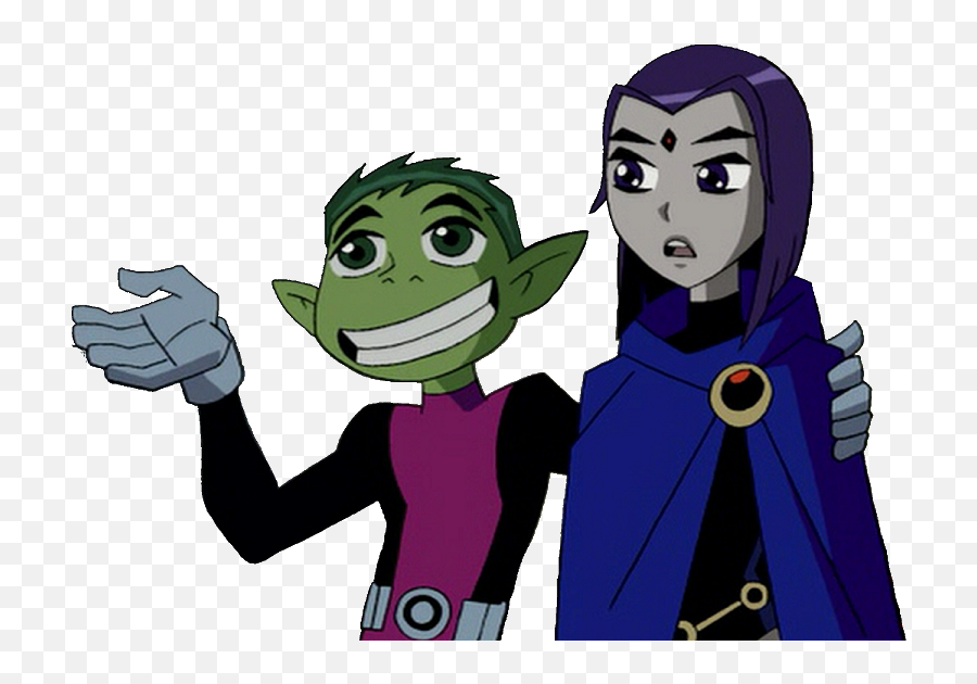 Re Calling Bbrae Abusive - Raven Y Chico Bestia Png,Beast Boy Png