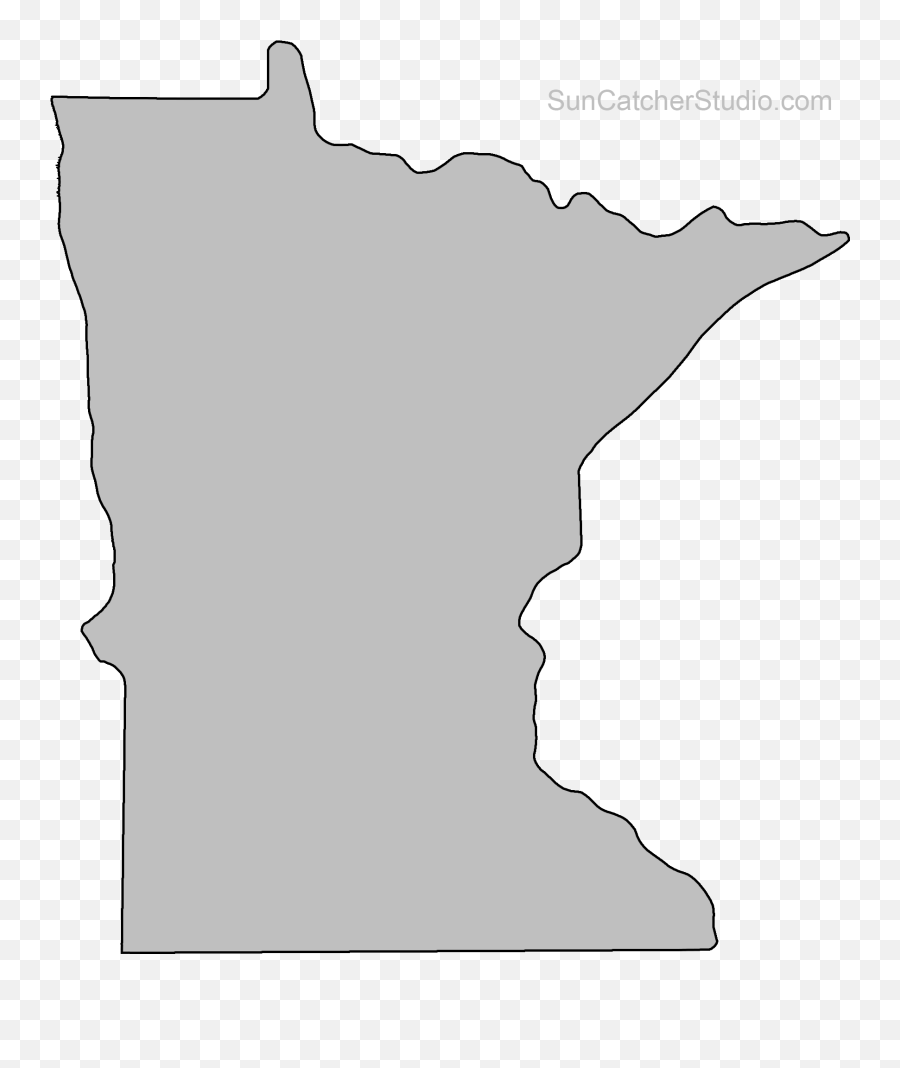 Michigan Clipart Stencil Transparent Free - Minnesota Outline Png,Michigan Outline Png