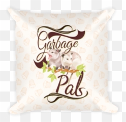 Garbage Pals Square Pillow Opossum My Possum Online - Pillow Png,Possum Transparent