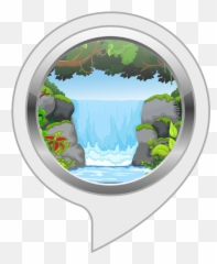 Amazoncom Sleep Sounds Waterfall Alexa Skills Png