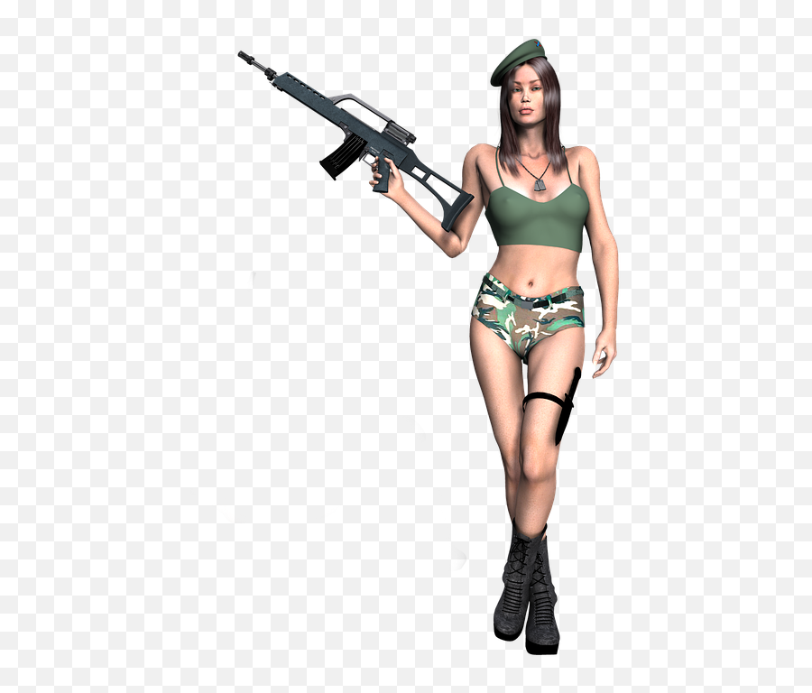 Female Soldier Png U0026 Free Soldierpng Transparent - Girl Soldier Png,Us Soldier Png