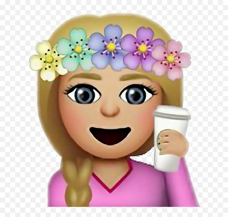 Emoji Stickers Png - Emoji Of Girl Png,Girl Emoji Png