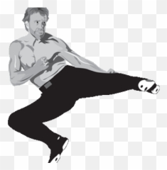 Chuck Norris Chucknorris Twitter - Chuck Norris Kick Transparent Png,Chuck Norris Png