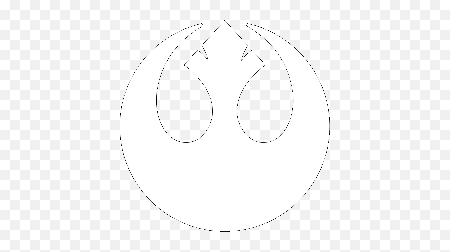 Rebel Alliance Icon - White Rebel Alliance Png,Rebel Star Wars Logo
