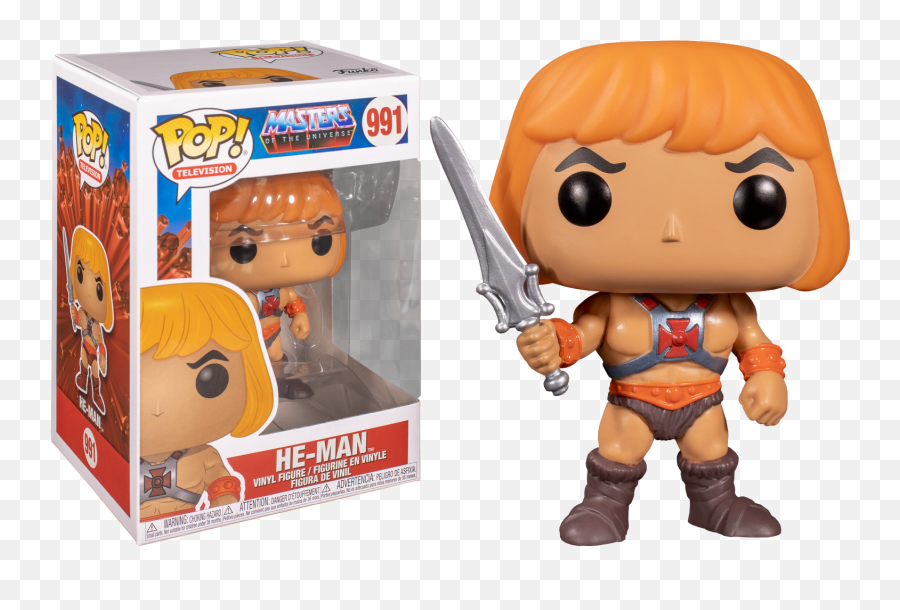 Universe Vinyl Figure - Masters Of The Universe He Man Pop Vinyl Figure Png,He Man Png