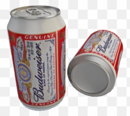 Download Soda Drink Can 3d Tumblr Cool - Budweiser Front And Back png