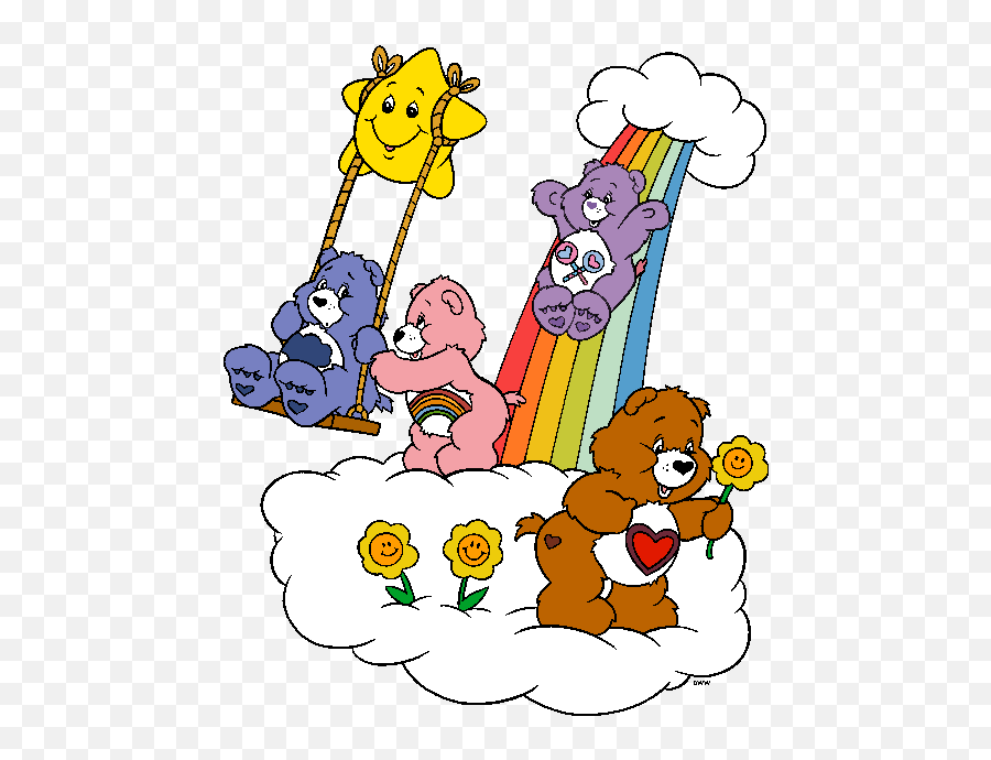 Bear Carebear Cartoon Cute Sticker By Min Sae Yeon - Desenho Dos Ursinhos Coloridos Png,Care Bear Png