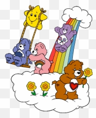 Bear Carebear Cartoon Cute Sticker By Min Sae Yeon - Desenho Dos Ursinhos Coloridos Png,Care Bear Png