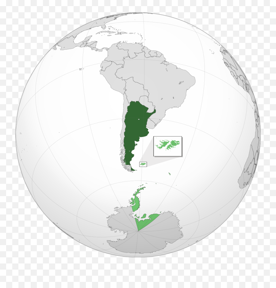 De Las Islas Malvinas En Argentina - World Map By Argentina Png,Ubicacion Png