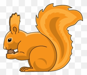 Squirrel Clipart - Squirrel Clipart Png,Squirrel Clipart Png