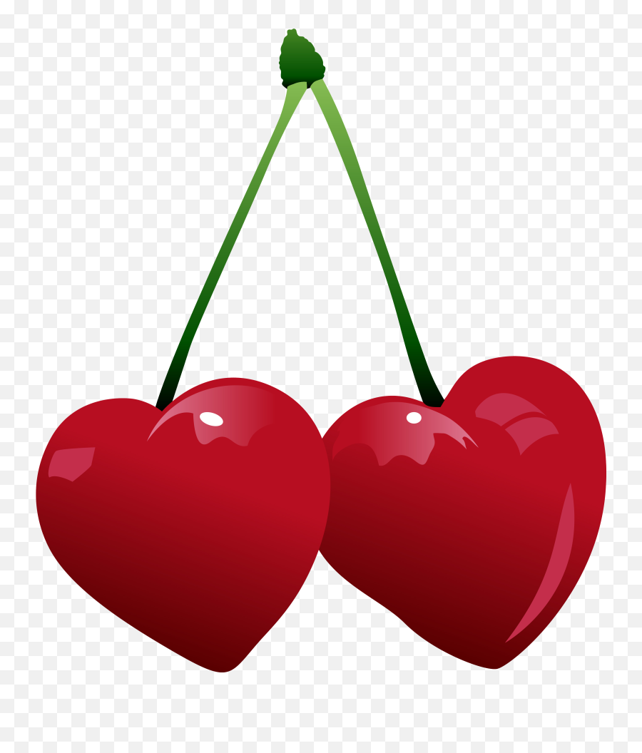 Heart Cherry Png Transparent Background