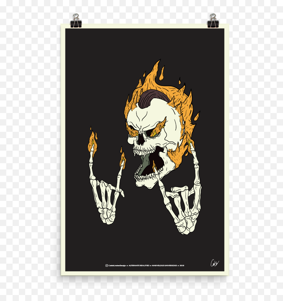 Ghost Rider Logo Png - Fictional Character,Ghost Rider Logo