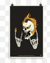 Ghost Rider Logo Png - Fictional Character