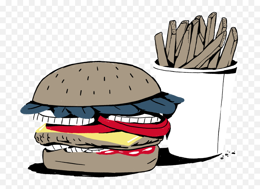 All The Way Burger - Clip Art Png,Hamburgers Png