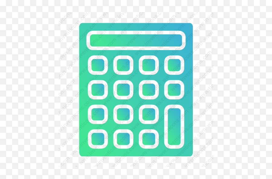 Download Calculator Vector Icon Inventicons - Parque 9 De Julio Png,Calculator Icon Png