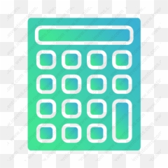 Download Calculator Vector Icon Inventicons - Parque 9 De Julio png