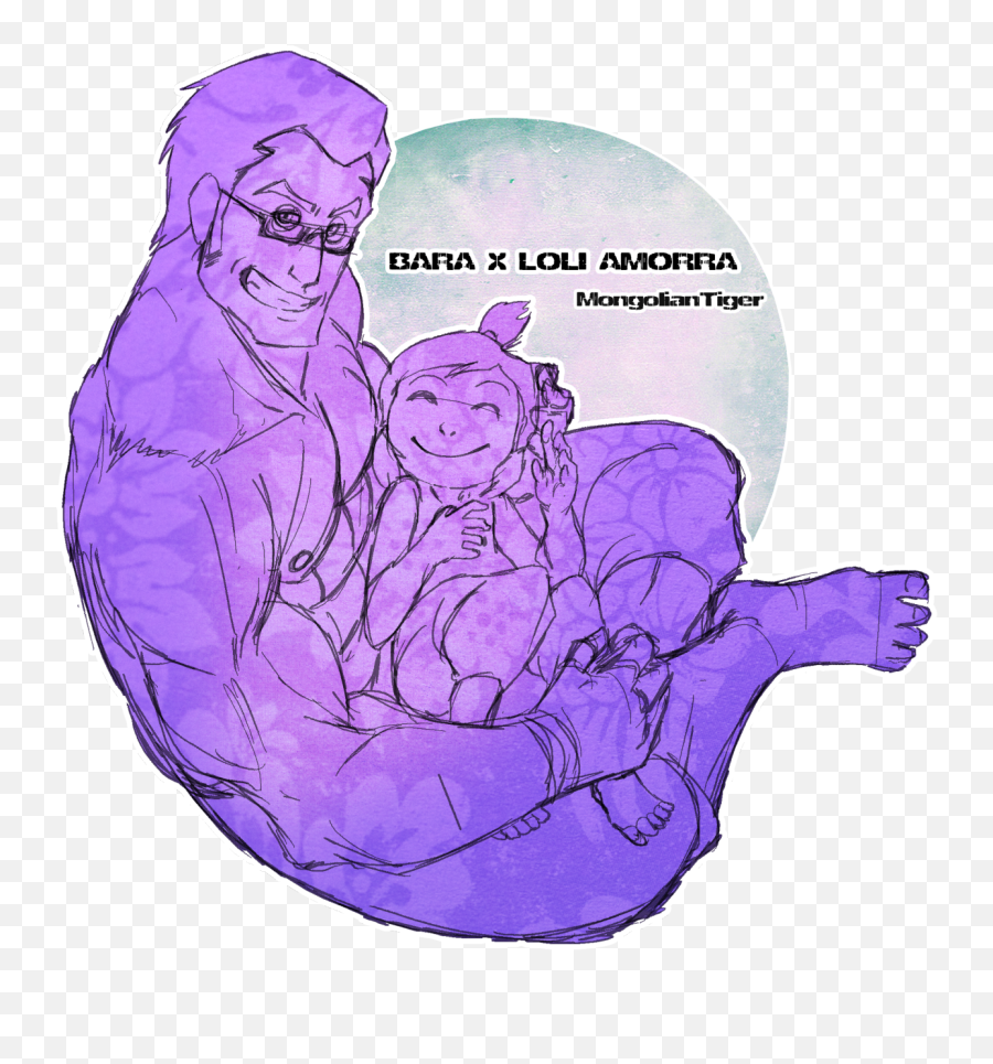 Download U201c Bara Amon And Loli Korra - Full Size Png Image Bara X Loli,Korra Png